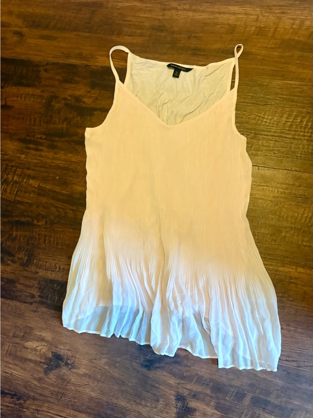 Light Pink Pleated Cami Top - Banana Republic